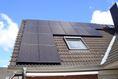 Photovoltaik Anlage auf einem Einfamilienhaus im Kreis Segeberg