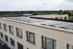 Photovoltaik Anlage auf dem Kreishaus in Bad Segeberg
